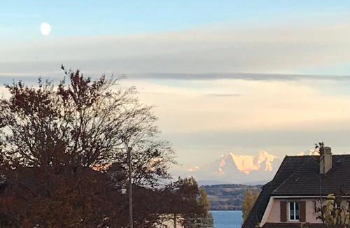 Peseux Apartment | Apartment Lali Peseux, Neuchatel - 1 BR lake and Alps view