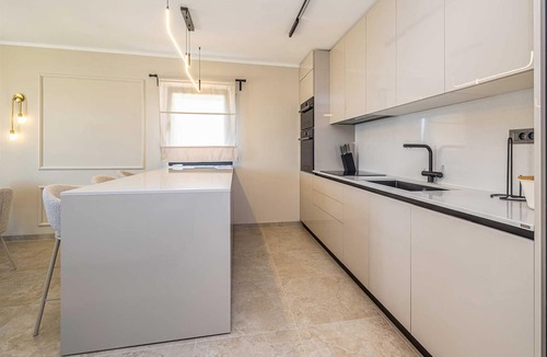Omisalj Apartment | Apartment LAMAR with private pool and sea view
