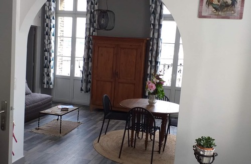 Dieppe House | Apartment "le Bosco" sunny view of the marina