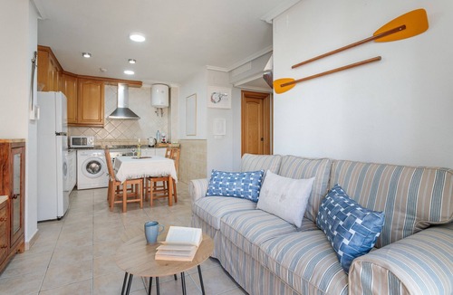 Santa Pola Apartment | Apartment "Legado Marino" with Balcony & Wi-Fi