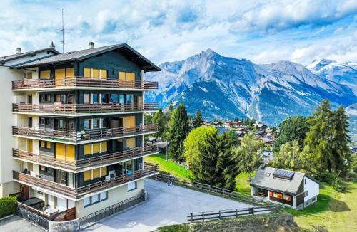 Saint-Pierre-de-Clages Apartment | Apartment Les Arolles A1 by Interhome