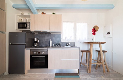 Leucate Apartment | Apartment 'Leucate Aphrodite Village' with Shared Pool, Shared Garden and Balcony