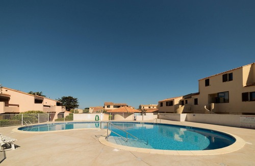 Leucate Apartment | Apartment 'Leucate Aphrodite Village' with Shared Pool, Shared Garden and Balcony
