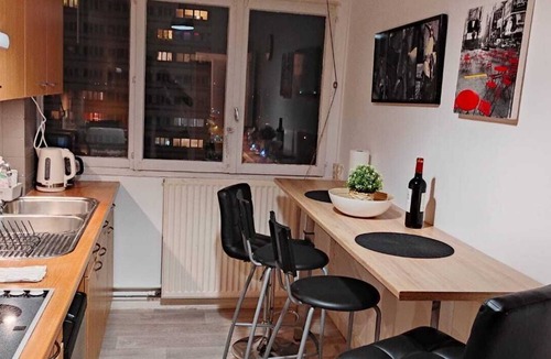 Mons-en-Baroeul Apartment | Apartment Lille WIFI Parking by Servallgroup