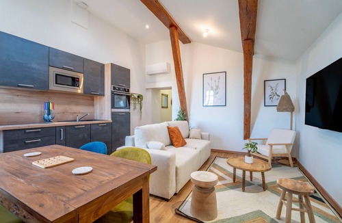 Le Somail Apartment | Apartment 'Louis 13' with Lake View, Wi-Fi and Air Conditioning