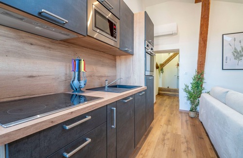 Le Somail Apartment | Apartment 'Louis 13' with Lake View, Wi-Fi and Air Conditioning