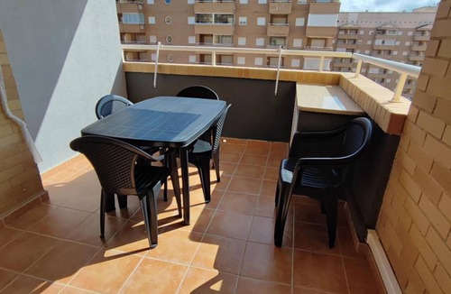 Marina d'Or Apartment | Apartment 'Lyz Y Mar' with Sea View, Wi-Fi and Air Conditioning