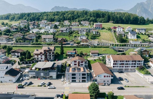 Einigen Apartment | Apartment Mönch near lake and mountains