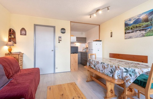 La Mongie Apartment | Apartment 'Mongie Hebdo' with Mountain View and Balcony
