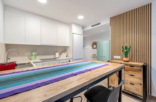 Calafell Apartment | Apartment 'Mabicarent Playa 2' with Private Terrace, Wi-Fi and Air Conditioning
