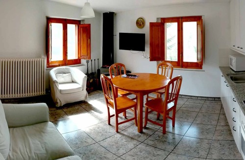 Santa Pau Apartment | Apartment 'Mas El Carrer - Blanc' with Shared Pool, Shared Garden and Wi-Fi