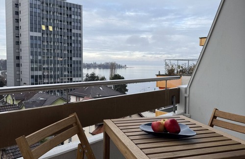 Rorschach Apartment | Apartment mit Seesicht und Balkon 1 min zum See