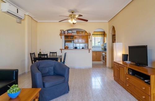 Gran Alacant Apartment | Apartment Near the Beach with Sea View, Terraces, A/C & Shared Pool