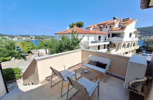 Rab Town Apartment | Apartment Nikolina 1 with Sea View