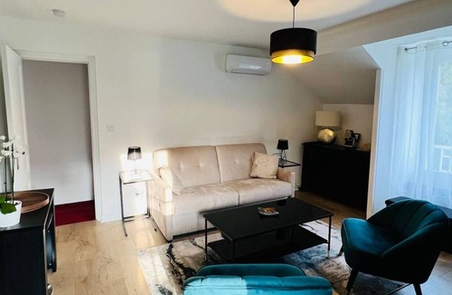 Ormoy-la-Riviere Apartment | Apartment 'Oasis Près De Paris - Piscine' with Shared Pool, Balcony and Wi-Fi