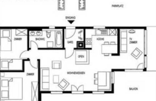 Lungern Apartment | Apartment Paradiesli Steiger Lungern by Interhome