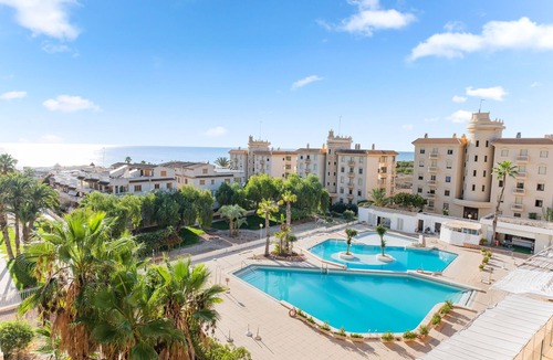 Guardamar del Segura Apartment | Apartment 'Penthouse, Sea View Guardamar' with Sea View, Wi-Fi and Air Conditioning