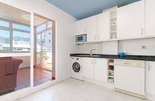 Marbella Seafront Promenade Apartment | Apartment 'Penthouse' with Sea View, Wi-Fi and Air Conditioning