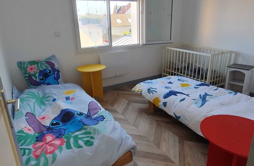 Fort-Mahon-Plage Apartment | Apartment Poisson Fort-Mahon Plage 5 minutes from the beach