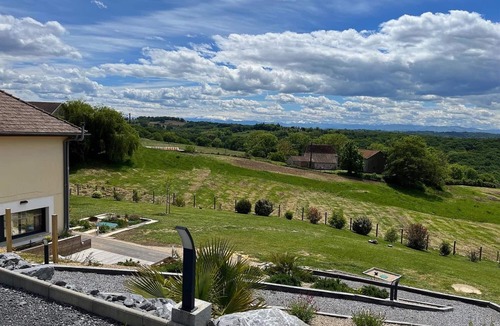 Salies-de-Bearn Apartment | Apartment 'Pyrenea' with Mountain View, Private Terrace and Wi-Fi