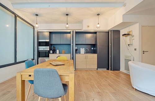 Dinan - Saint-Malo Apartment | Apartment 'Rennes Hyper Centre - Cosy' with Wi-Fi