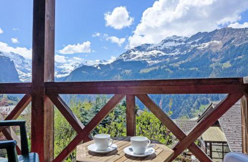 Wengen Apartment | Apartment Rose Studio Y by Interhome