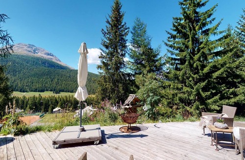 Pontresina Apartment | Apartment Roseg - High-Quality 3.5-Room Apt. with Terrace and Panoramic View