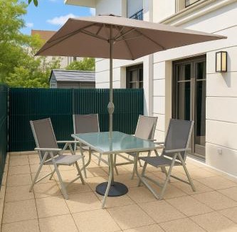 L'Isle-Adam Apartment | Apartment T2 L'Isle Adam, Garden Terrace