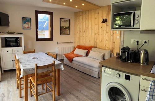 Vielle-Aure Apartment | Apartment T3 4 pers. Saint Lary Soulan mountain view