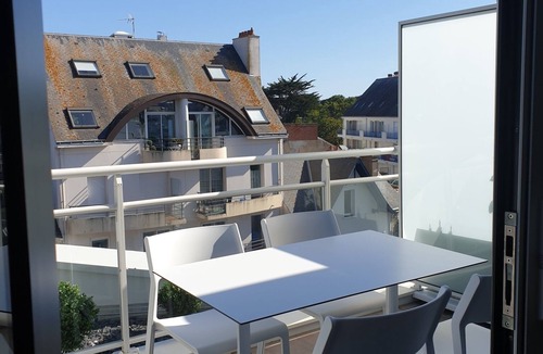 La Baule-Escoublac Apartment | Apartment terrace all on foot!