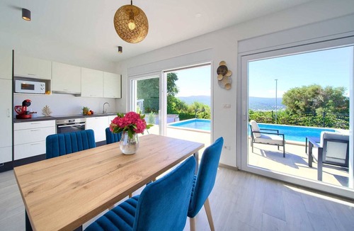 Krk Apartment | Apartment Timmy with private swimming pool and Seaview