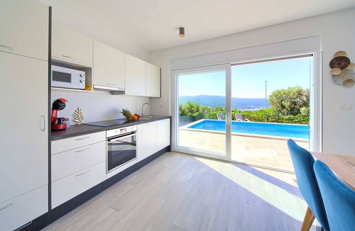 Krk Apartment | Apartment Timmy with private swimming pool and Seaview