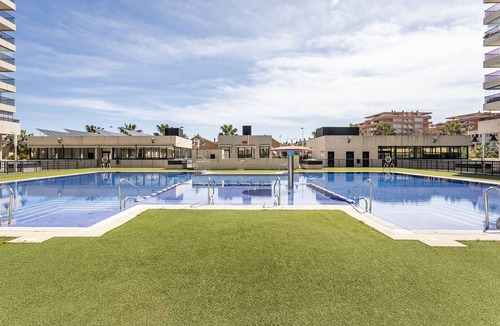 Alboraya Apartment | Apartment 'Valencia Playa' with Sea View, Wi-Fi and Air Conditioning