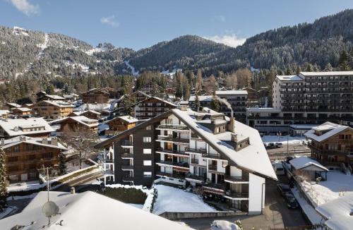 Villars-sur-Ollon Apartment | Apartment Villars Soleil A27 by Interhome