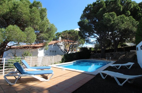Port de la Selva Apartment | Apartment with garden and private pool for 7-8 people