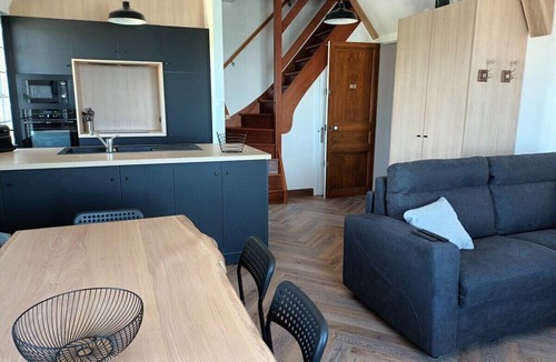 Veulettes-sur-Mer Apartment | Apartment with superb sea and land views