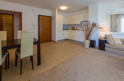 Dramalj Apartment | apartment with balcony and sea view