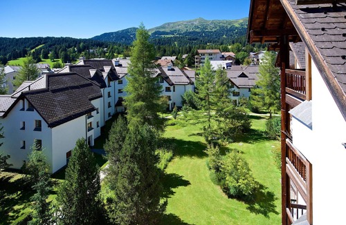 Lenzerheide Apartment | Apartment with mountain view and spa access