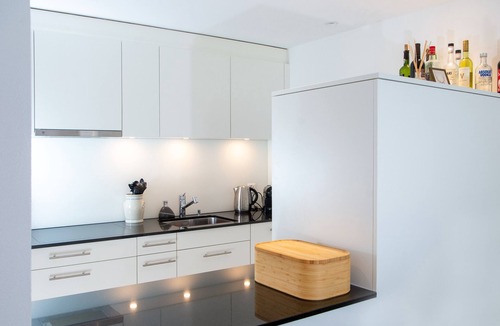 Lenzerheide Apartment | Apartment with fireplace, pool, and sauna