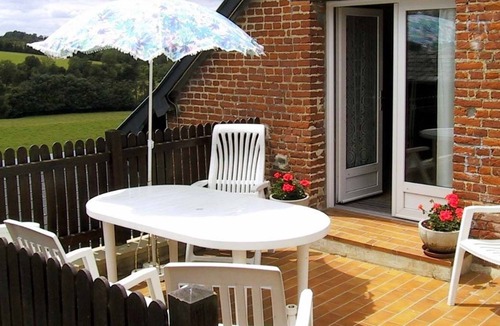 Leaupartie Apartment | apartment with closed terrace, door with lock