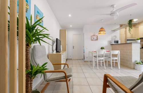 Santa Susanna Apartment | Apartment with excellent beachfront location