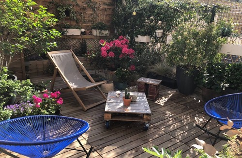 Quartier de Javel House | Apartment with garden terrace near Eiffel Tower 4 persons