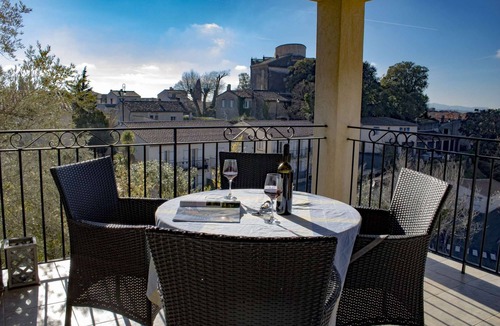 Montauroux Apartment | Apartment with Heated Pool and Panoramic View