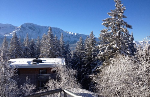 Chamrousse Apartment | Apartment with large balcony on top floor, lovely view close to the slopes