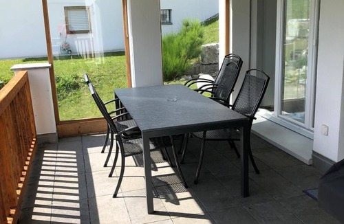 Savognin Apartment | Apartment with mountain view