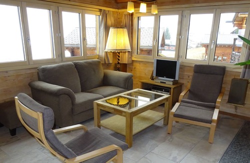 Bellwald Ski Chalet | Apartment with overwhelming mountain views in ski resort, near Aletschglacier
