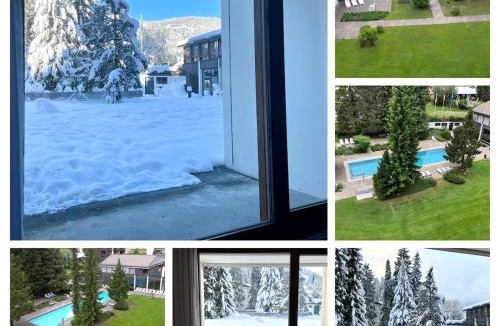 Laax Apartment | Apartment with Pool, Sauna & Gym