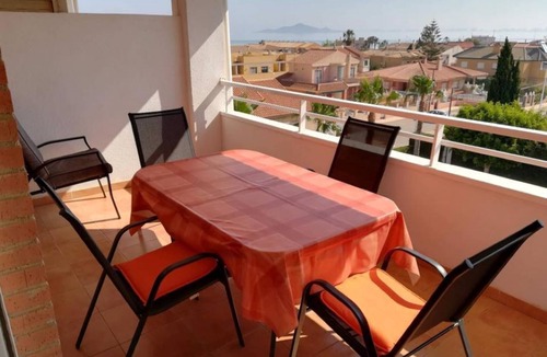 Los Nietos Apartment | apartment with sea vieuw terrasse for 4 adults and a baby