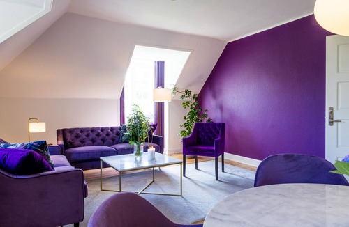 Augustenborg Apartment | Apartment with small balcony, beautiful views of park and castle