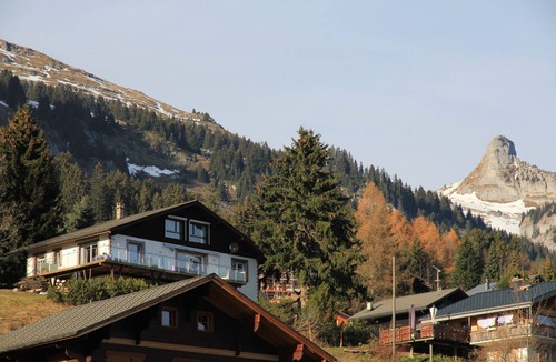 Leysin Apartment | Apartment with stunning view and garden.